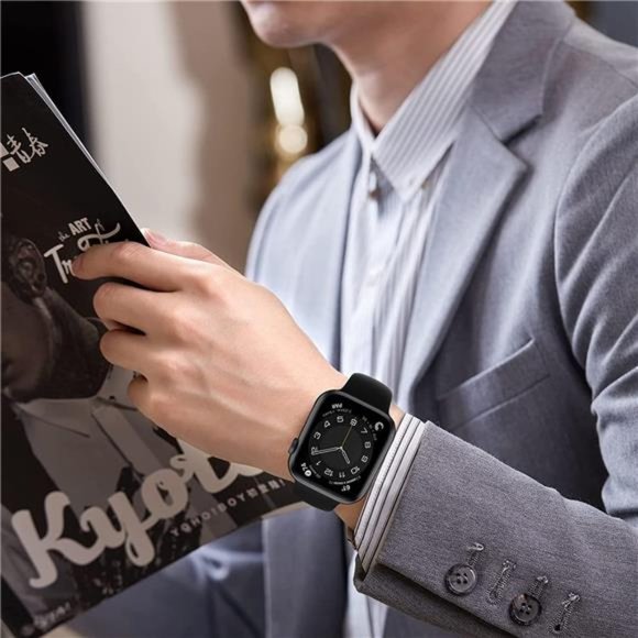 15 Pack Soft Silicone Bands Compatible with Apple Watch Band 40mm 41mm 38mm 45mm - Picture 4 of 6